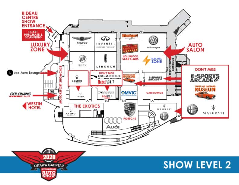 FLOOR PLANS Ottawa Gatineau International Auto Show
